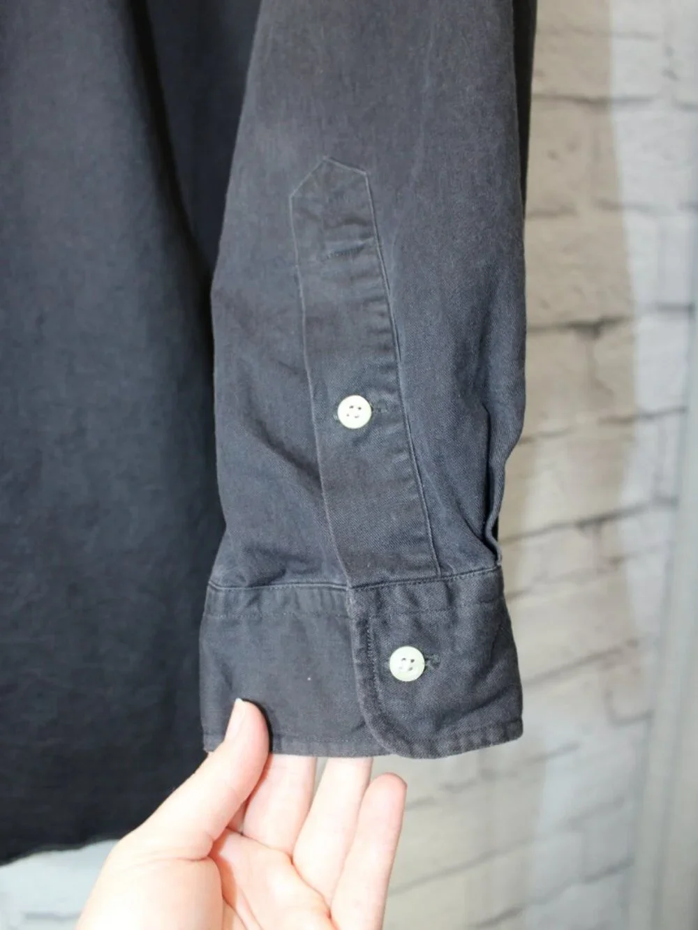 Polo Ralph Lauren Extra Large Black Classic Fit Cotton Oxford Button Down Shirt